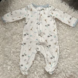 Carters sleeper with zipper, 3 months
